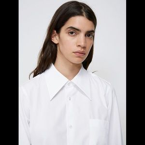 Comme des Garçons Long Sleeve Pointed Collar Shirt